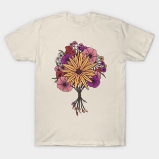 Flower Nature Connection by Tobe Fonseca T-Shirt